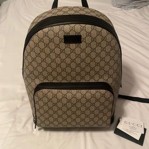 Gucci backpack in amazing condition with receipt. Used 2-3 times
